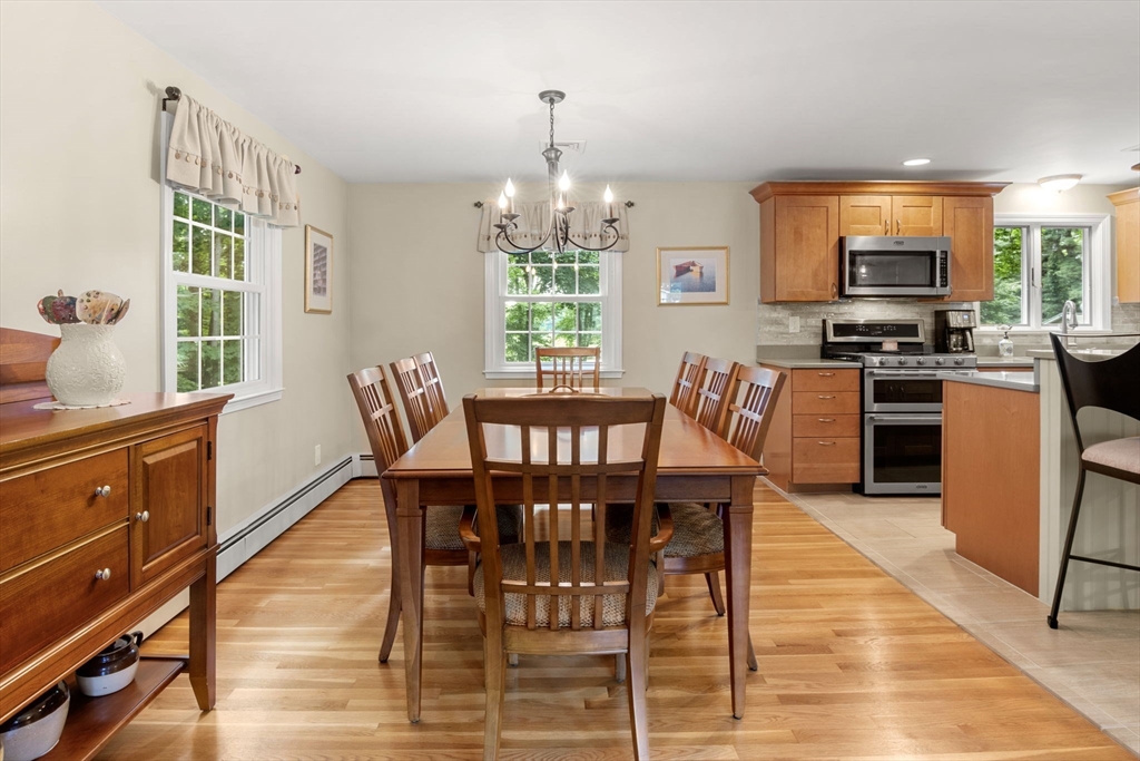 13 Spring Street Danvers, MA 01923 - Photo 10 of 39 a view of a dining room with furniture window and outside view