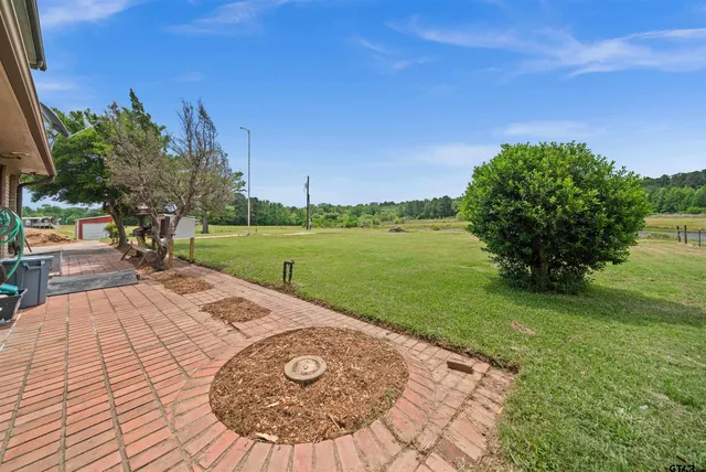 a view of an outdoor space and yard