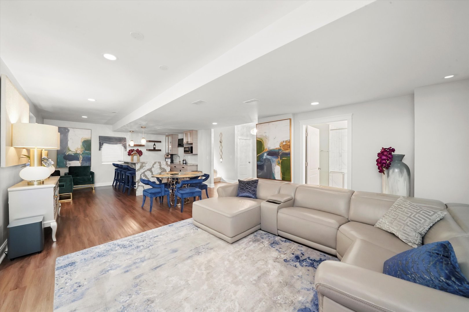 8613 High Stone Way Frankfort, IL 60423 - Photo 36 of 53 a living room with furniture and a wooden floor