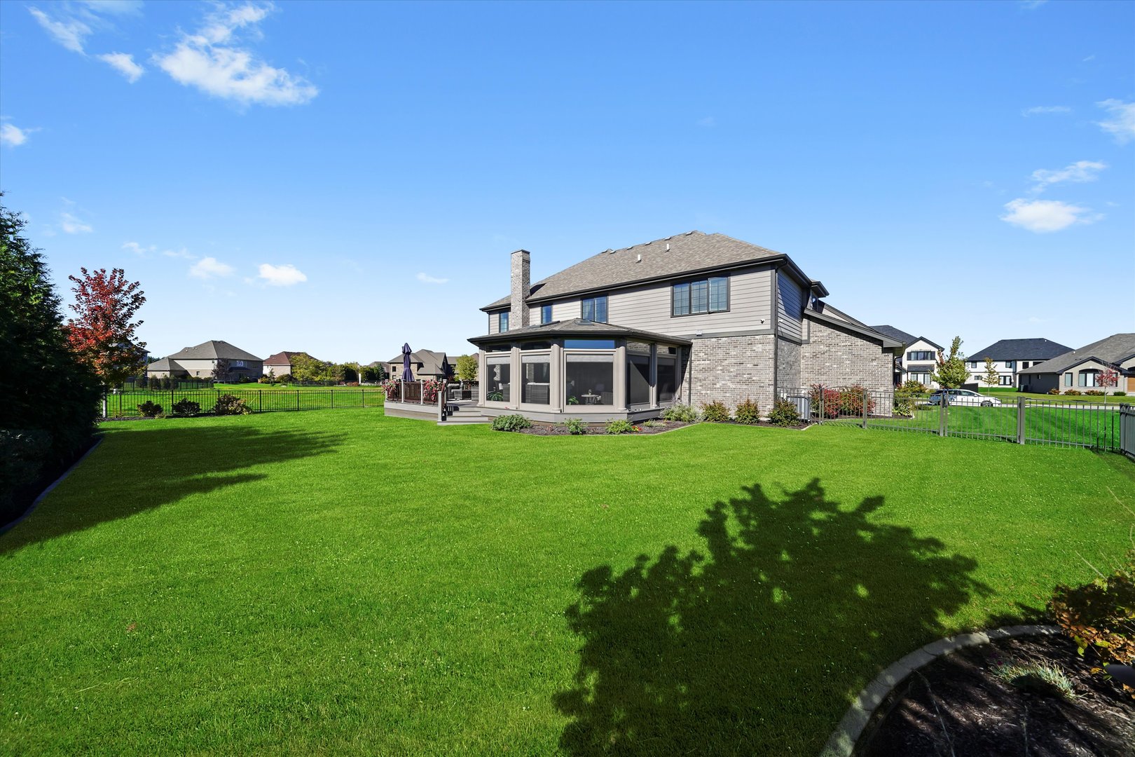 8613 High Stone Way Frankfort, IL 60423 - Photo 44 of 53 a front view of a house with garden