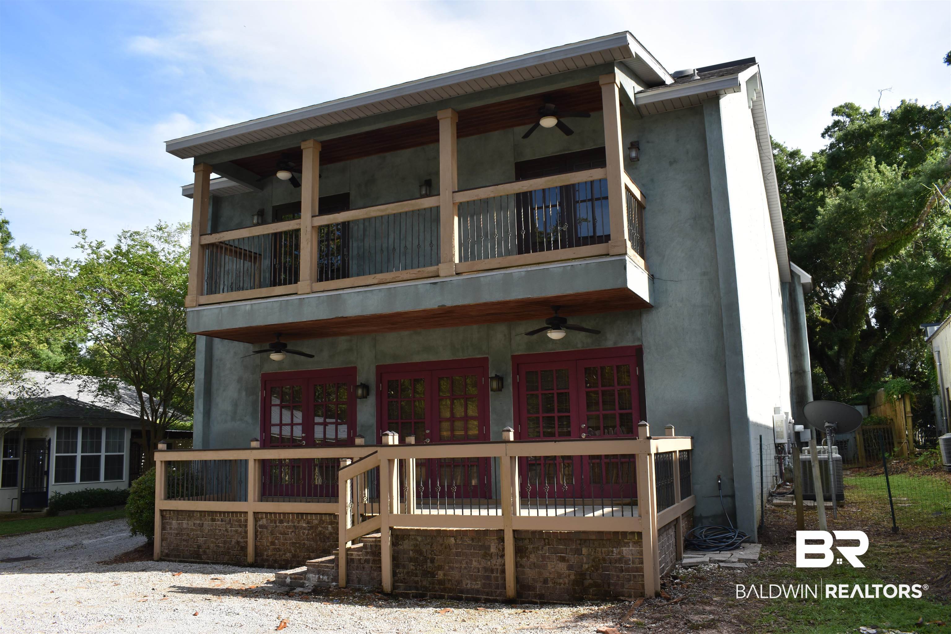 491 Pine Avenue, Unit 1 Fairhope, AL 36532 - Photo 2 of 2 Rear View