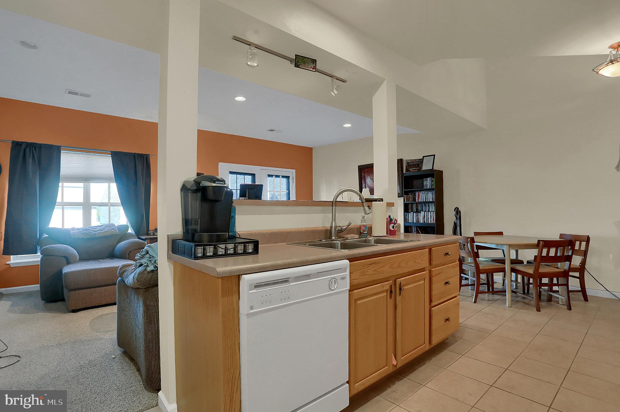 2037 Powell Drive Chambersburg, PA 17201 - Photo 6 of 33 Galley Kitchen view to dining room and living room