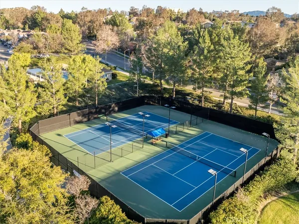 a view of a tennis court