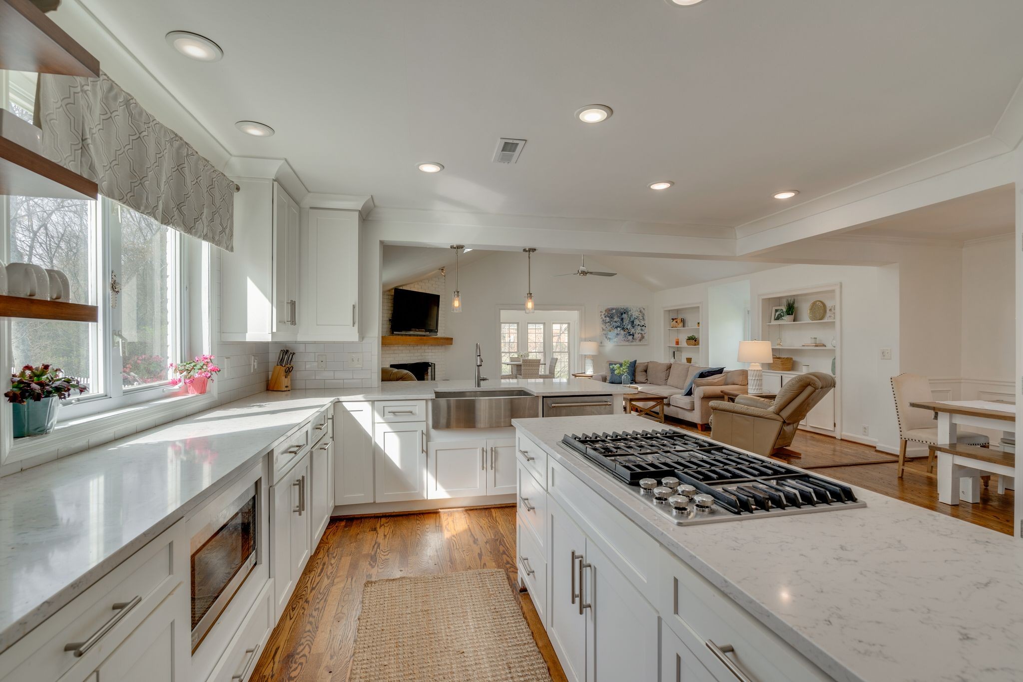 745 Elysian Fields Road Nashville, TN 37204 - Photo 16 of 60 a kitchen with a stove a sink dishwasher and a refrigerator