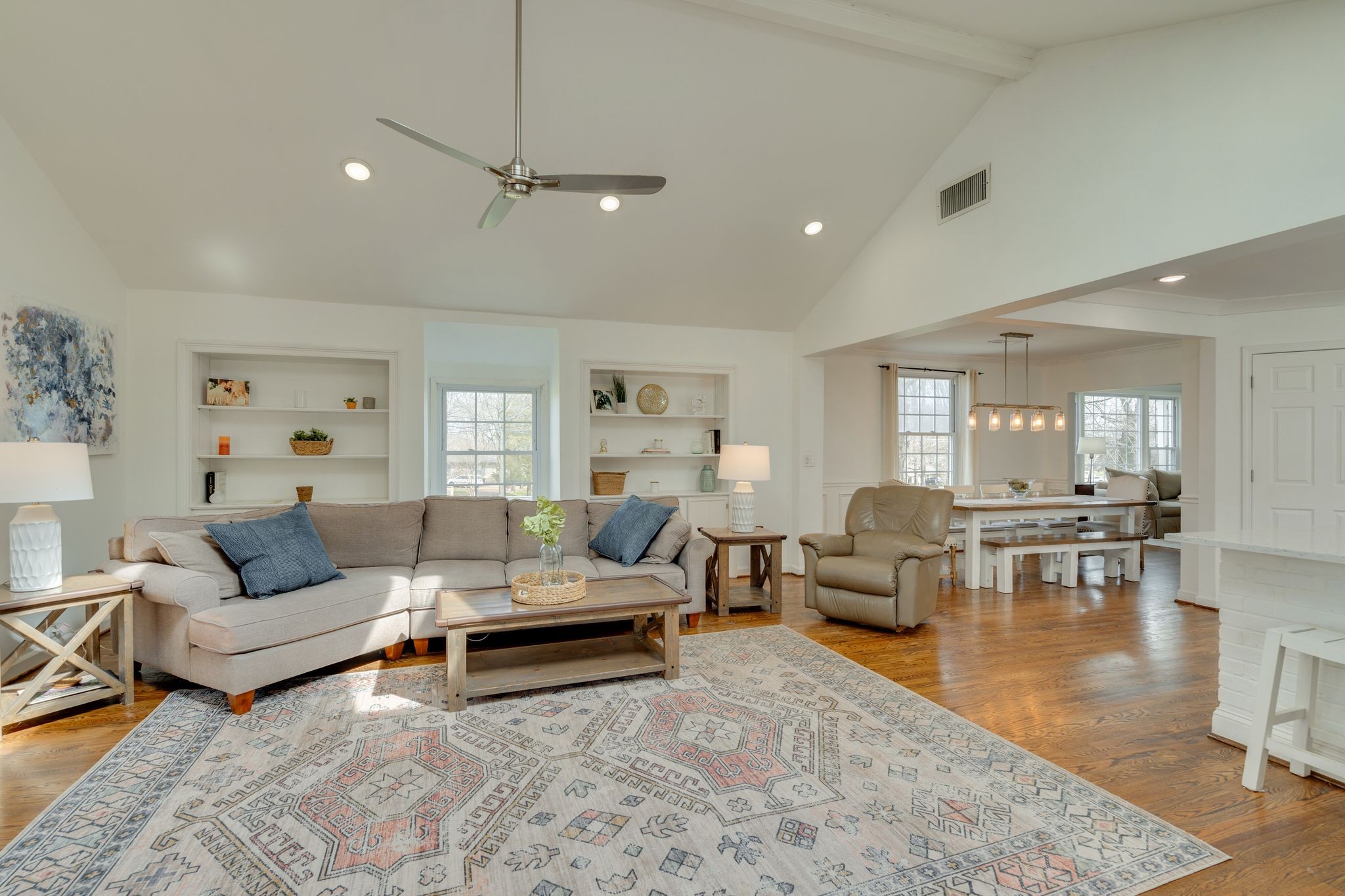 745 Elysian Fields Road Nashville, TN 37204 - Photo 19 of 60 a living room with furniture and wooden floor