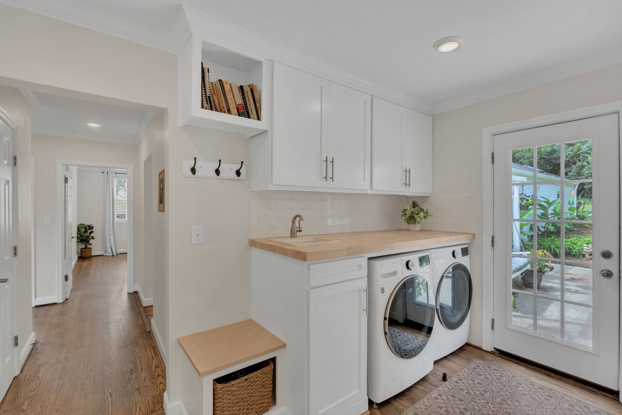745 Elysian Fields Road Nashville, TN 37204 - Photo 23 of 60 a utility room with sink dryer and washer