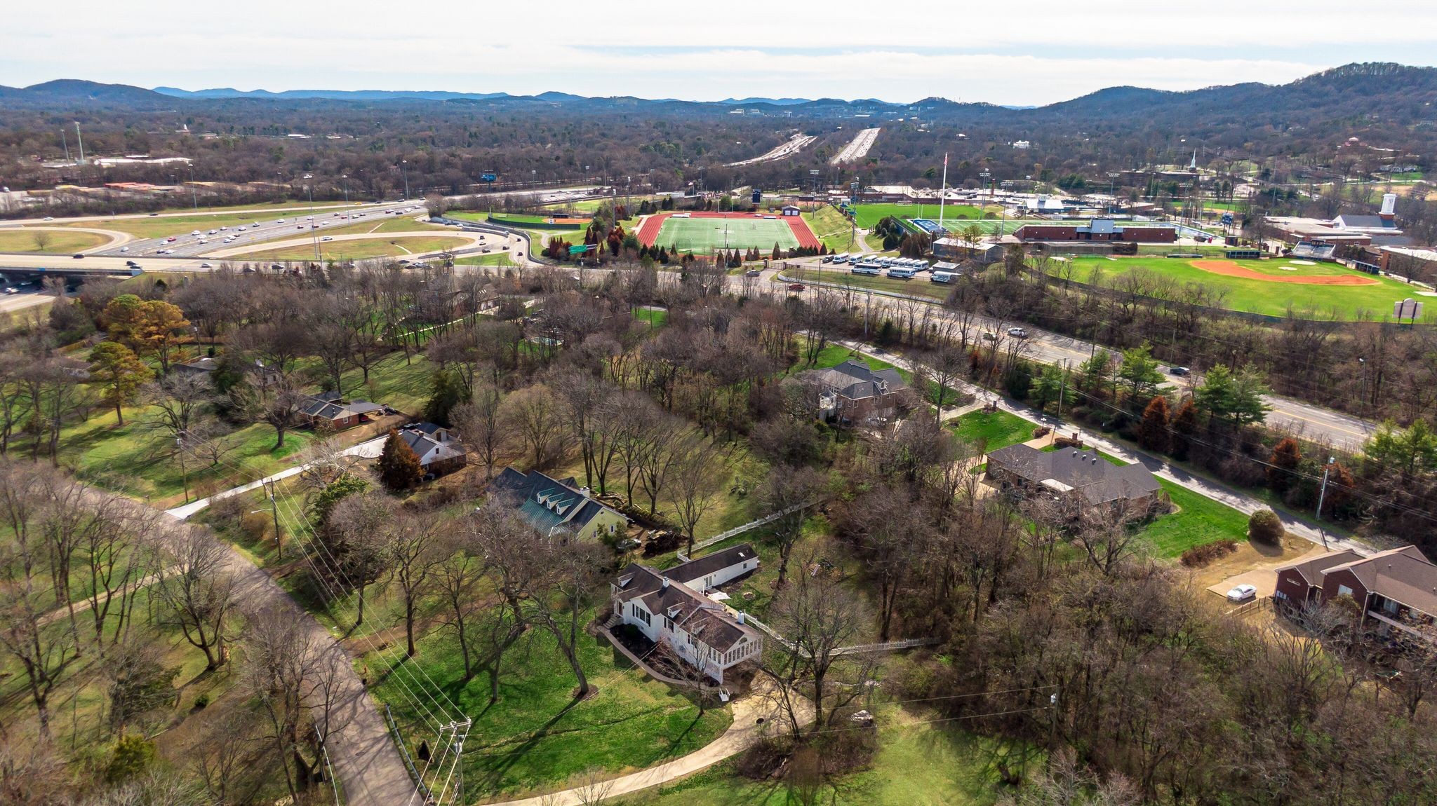 745 Elysian Fields Road Nashville, TN 37204 - Photo 54 of 60 a view of city and mountain