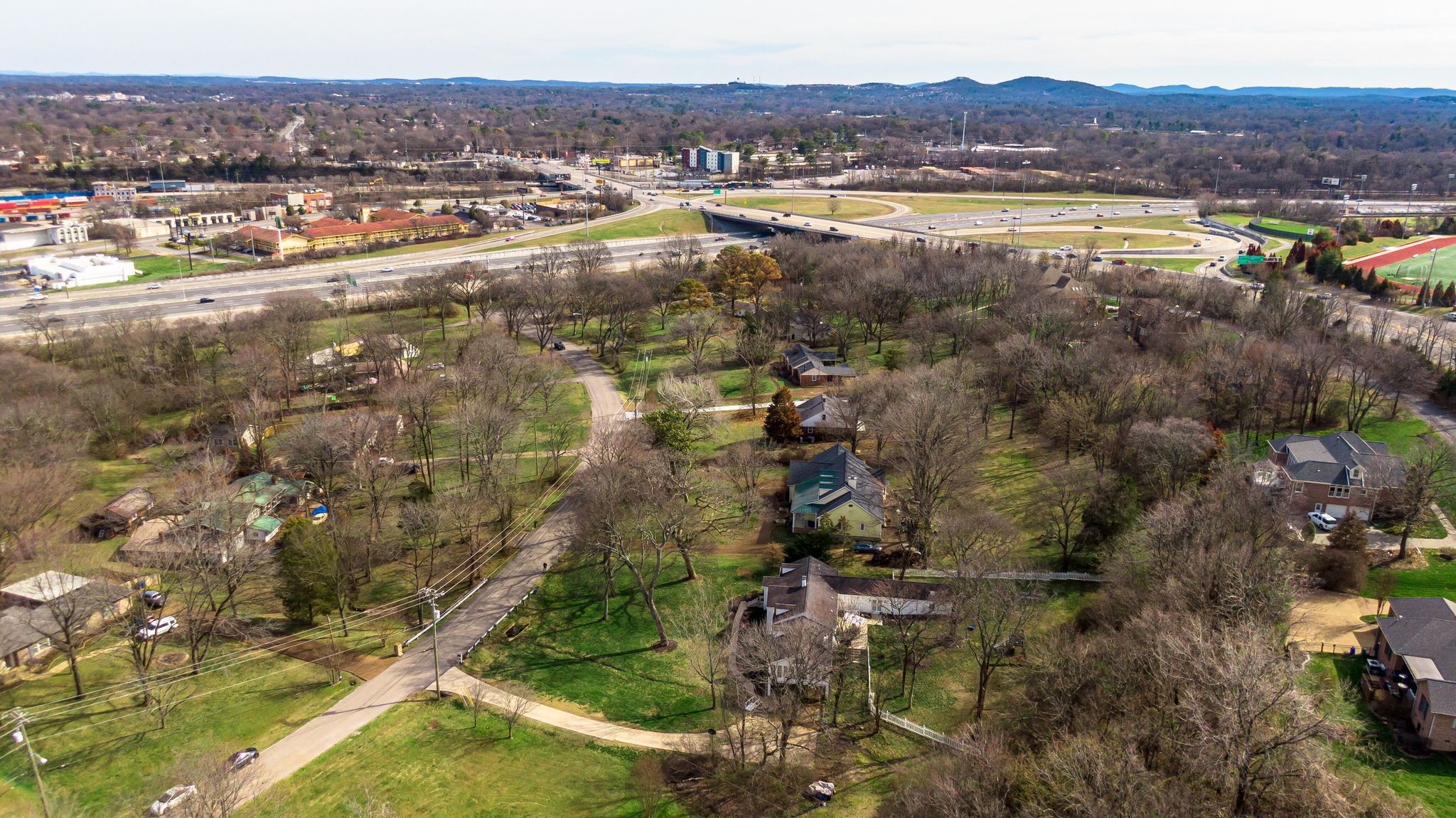 745 Elysian Fields Road Nashville, TN 37204 - Photo 55 of 60 a view of city and mountain