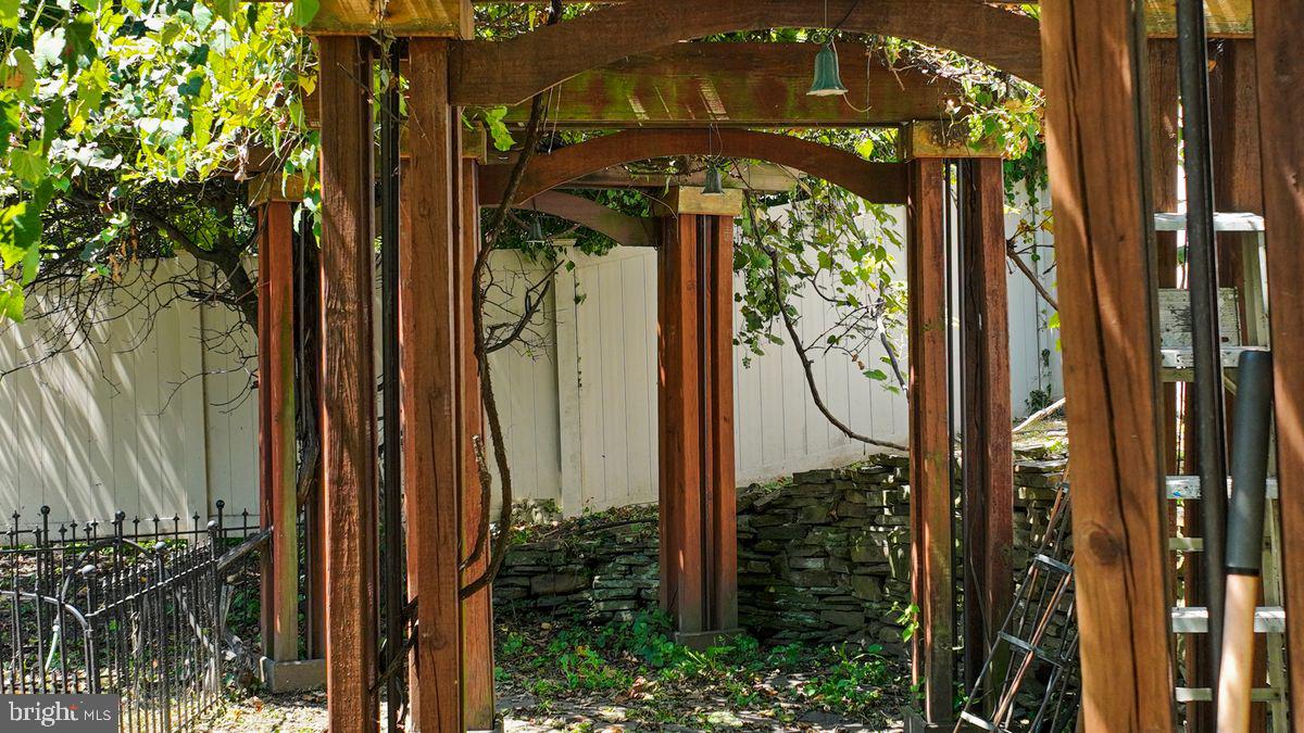 109 Edgehill Road Bala Cynwyd, PA 19004 - Photo 46 of 49 grape arbor