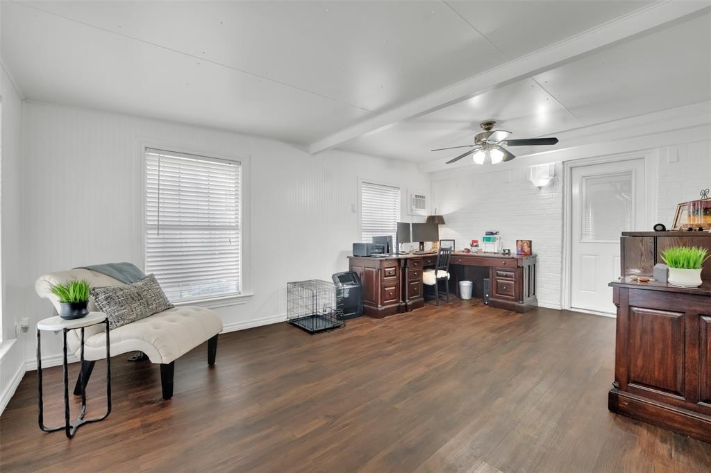 1008 Kay Lynn Street Mansfield, TX 76063 - Photo 19 of 21 a living room with furniture and wooden floor