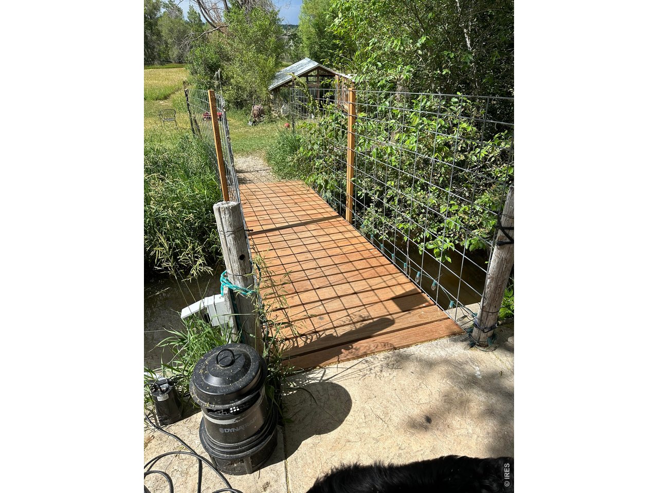 6903 Valmont Road Boulder, CO 80301 - Photo 47 of 47 A newly installed bridge crosses the seasonal waterway.