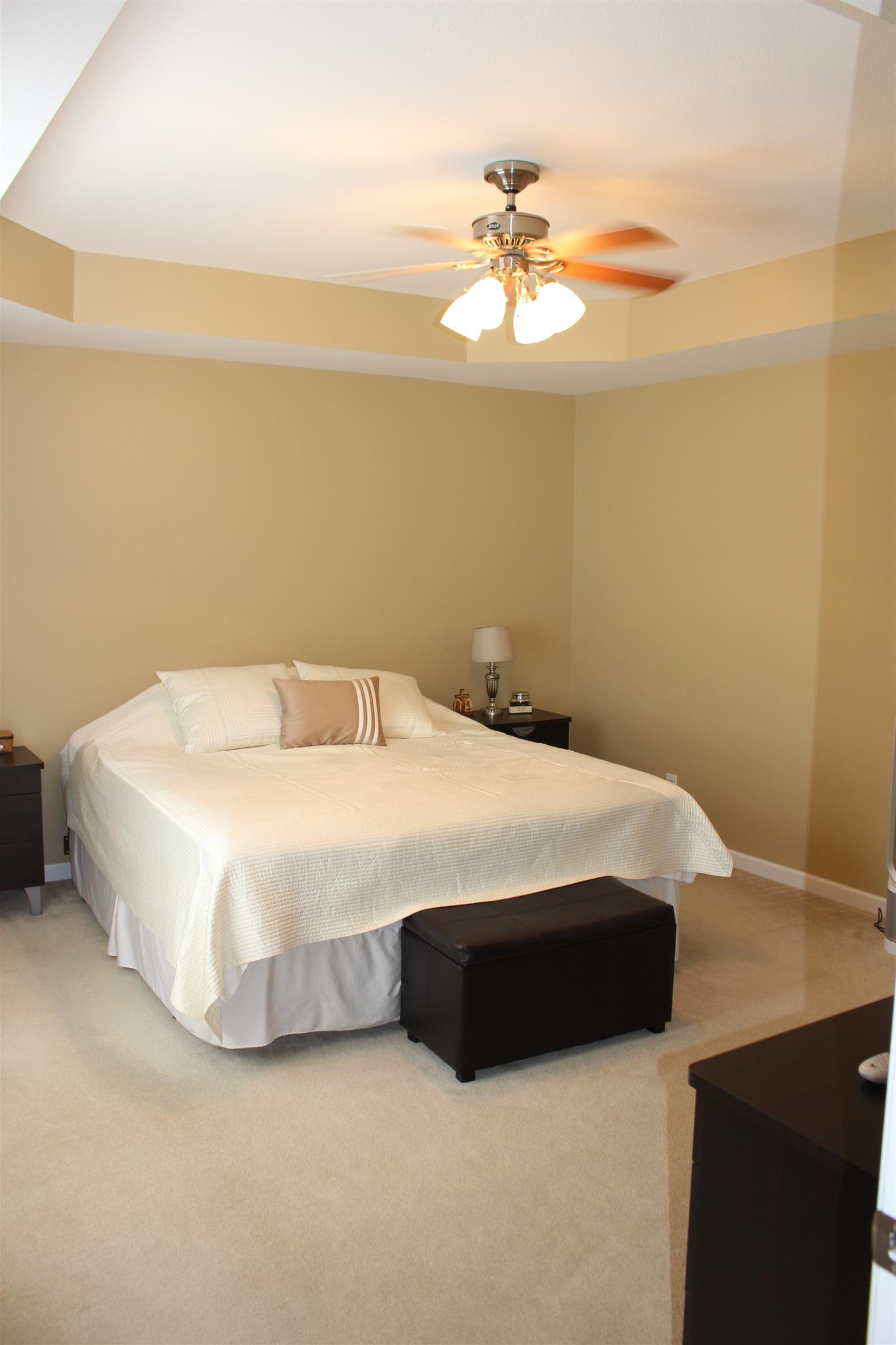 2220 Kinneys Road Cedar Hill, TN 37032 - Photo 13 of 23 a bedroom with a bed and a chandelier