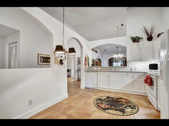 a view of a livingroom with wooden floor