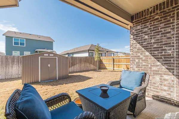 a living room with a couch and a table