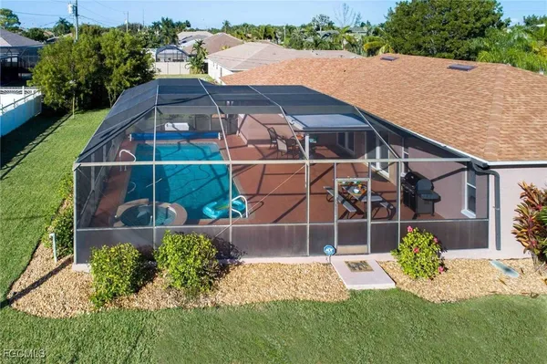 a view of outdoor space and yard