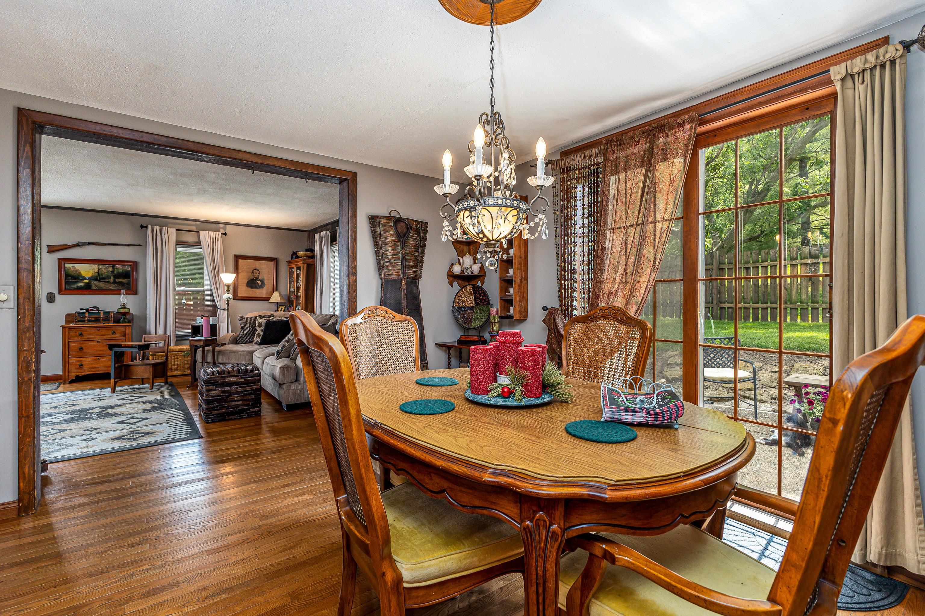 103 4th Street Galena, IL 61036 - Photo 29 of 64 a view of a dining room with furniture window and wooden floor