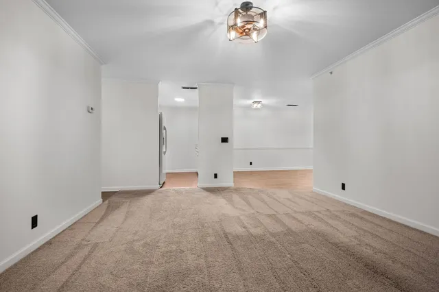 a view of empty room