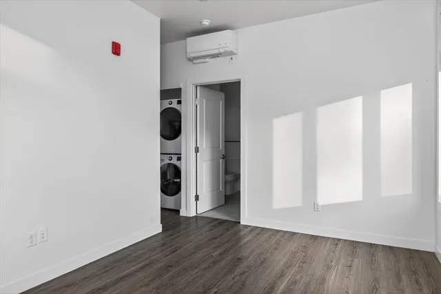 wooden floor in an empty room