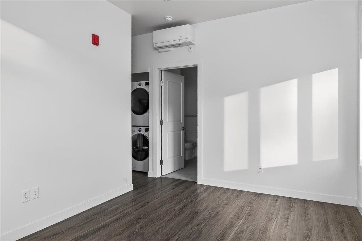 185 North Lena Street, Unit CONDO D Ridgway, CO 81432 - Photo 13 of 17 wooden floor in an empty room