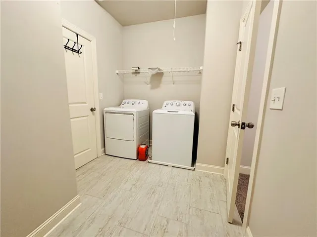 a view of a park with tree s