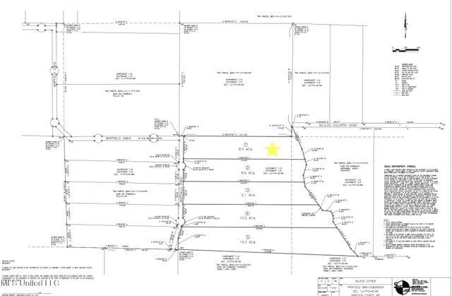 $99,000 | Lot 1 Whitfield Drive, Kiln, MS 39556