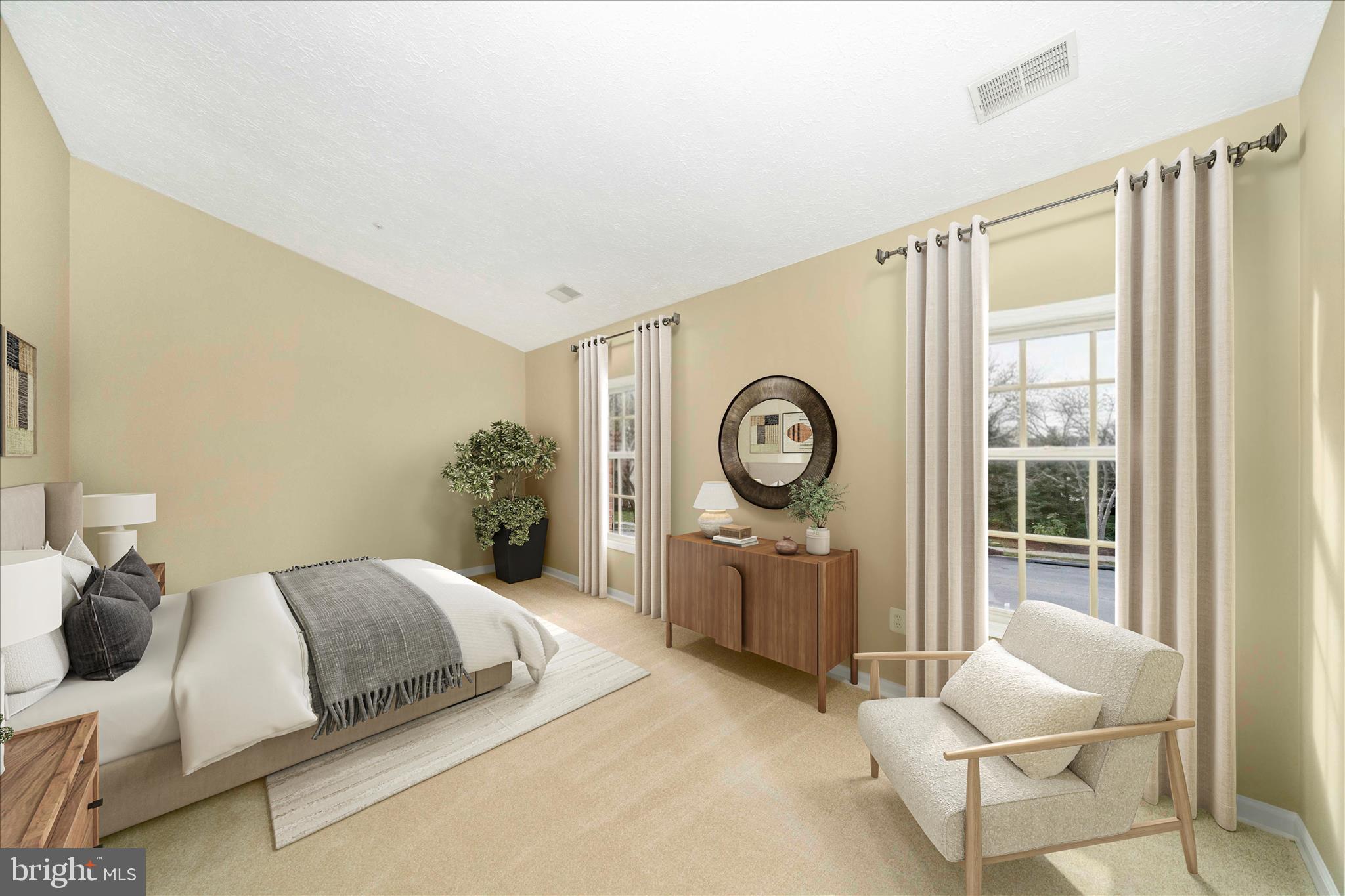 1810 Sebastian Boulevard Frederick, MD 21701 - Photo 14 of 28 a bedroom with a bed and a chair