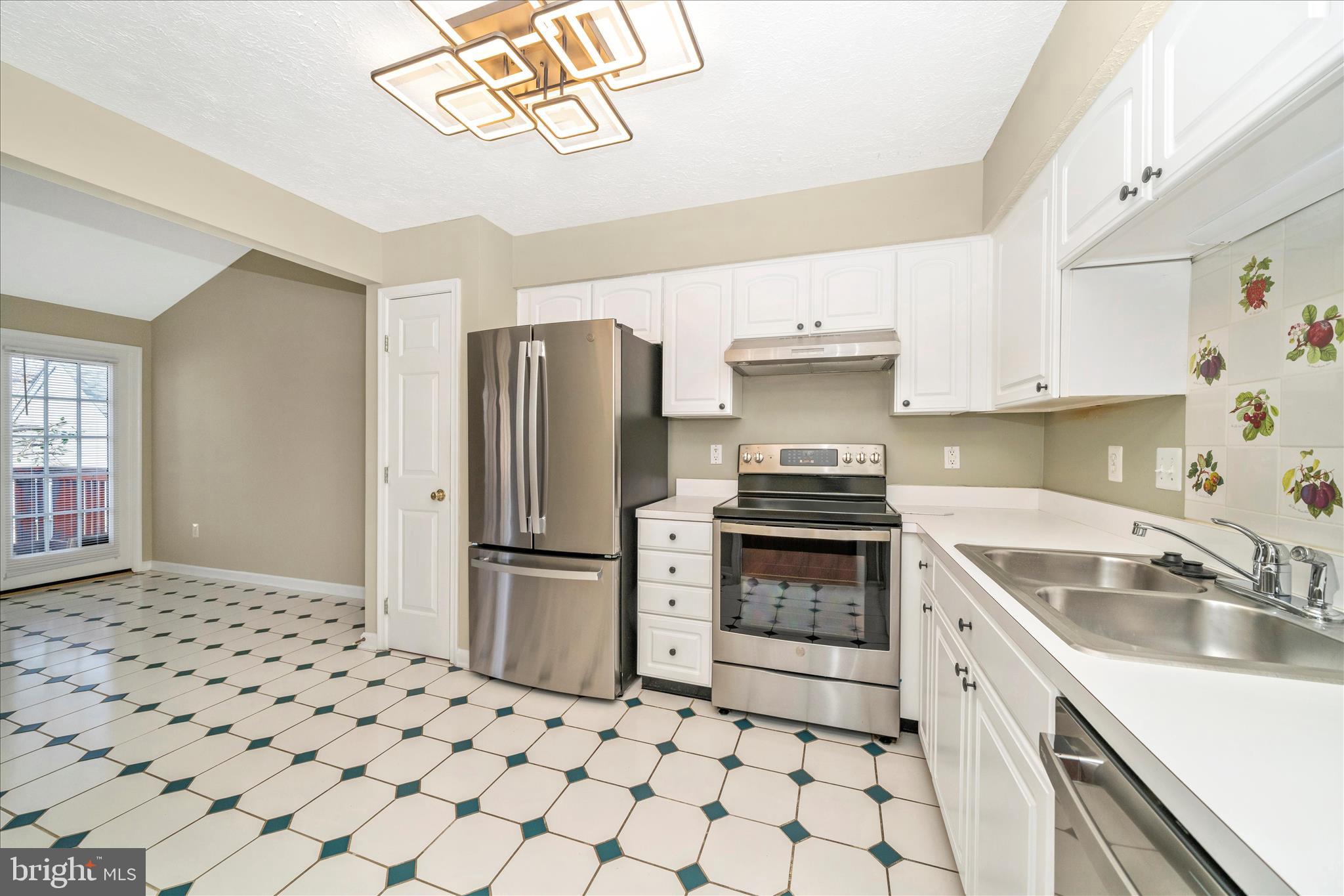 1810 Sebastian Boulevard Frederick, MD 21701 - Photo 8 of 28 a kitchen with a stove a sink and a refrigerator