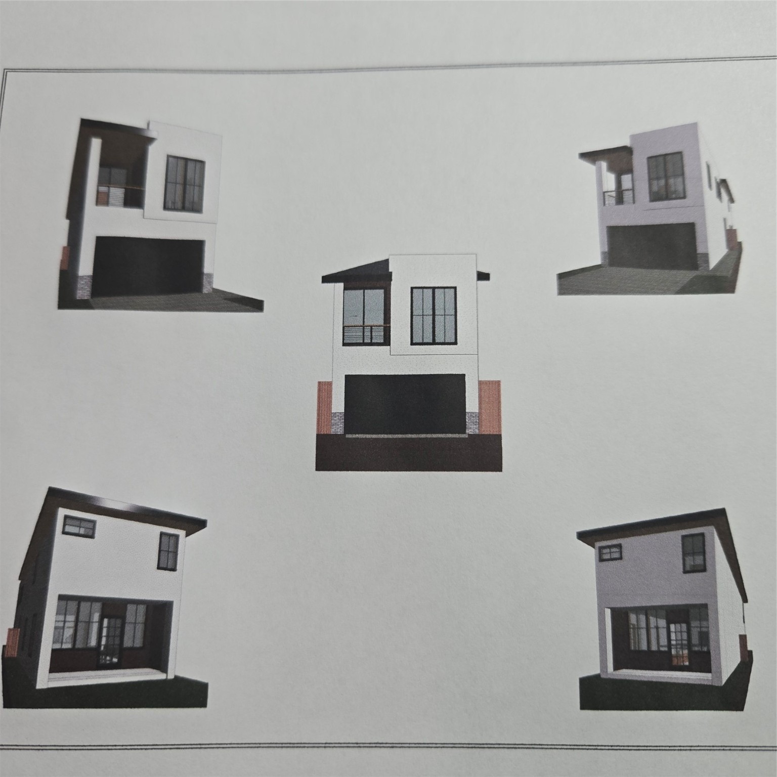 0 Carroll Oliver Way Houston, TX 77020 - Photo 2 of 7 Front and Back Plan Design