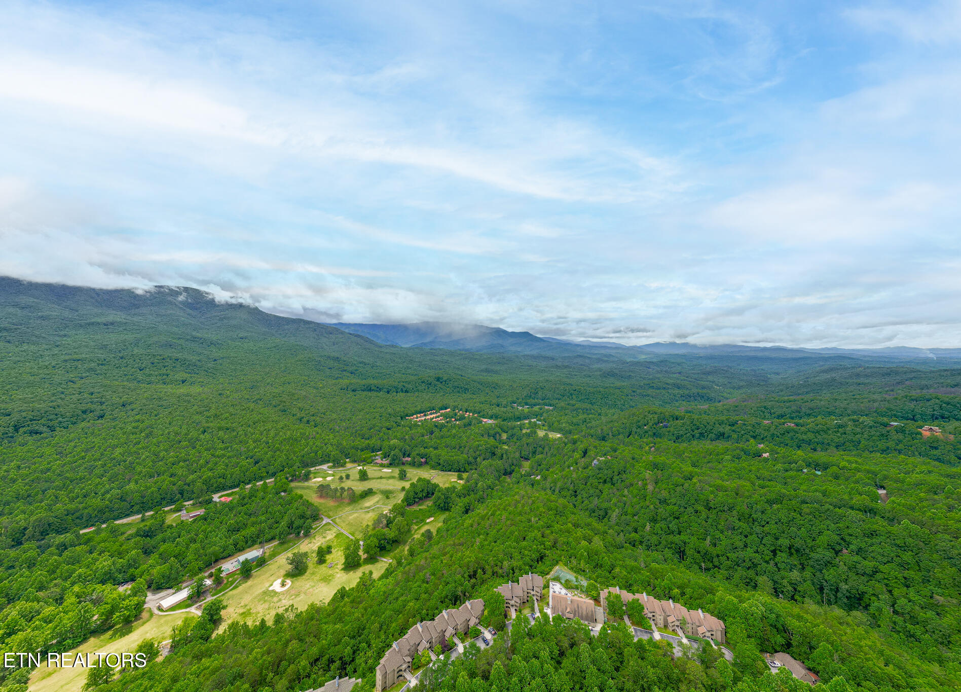 3710 Weber Road, Unit 201B Gatlinburg, TN 37738 - Photo 48 of 52 3710 Weber Rd 201B Aerial-13-Edit