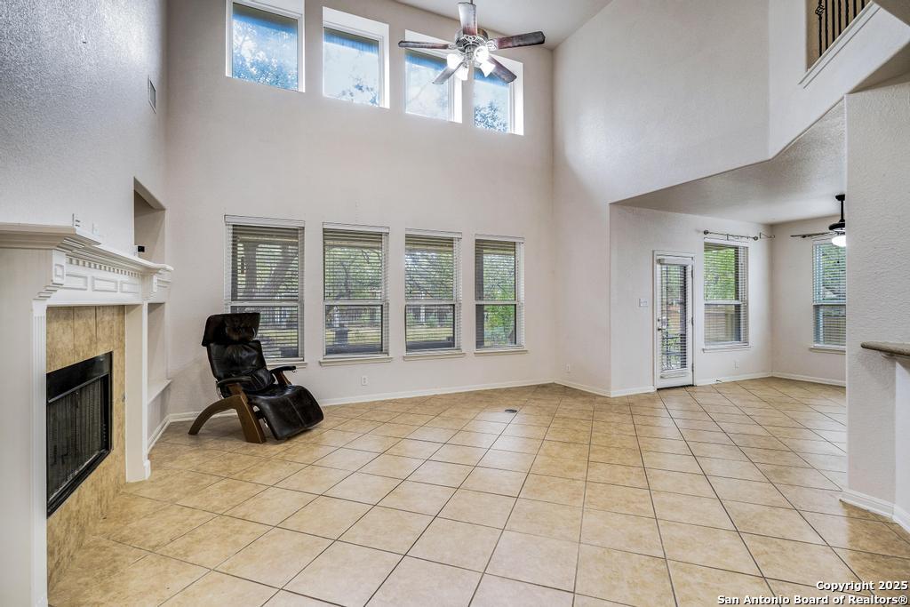 1934 Oak Flat Road San Antonio, TX 78251 - Photo 9 of 33 a view of a livingroom with a fireplace