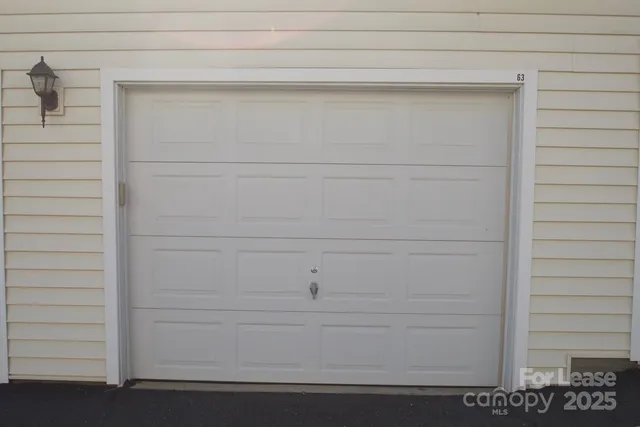 a close view of a closet