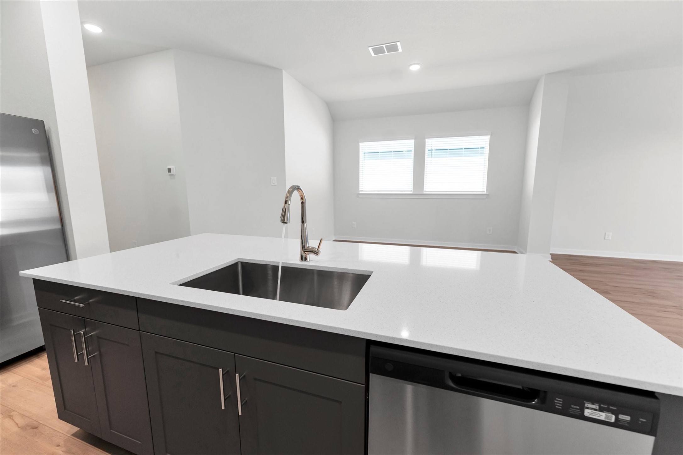 16931 Tulip Row Lane Cypress, TX 77429 - Photo 22 of 48 Single-basin stainless steel sink and SS dishwasher.