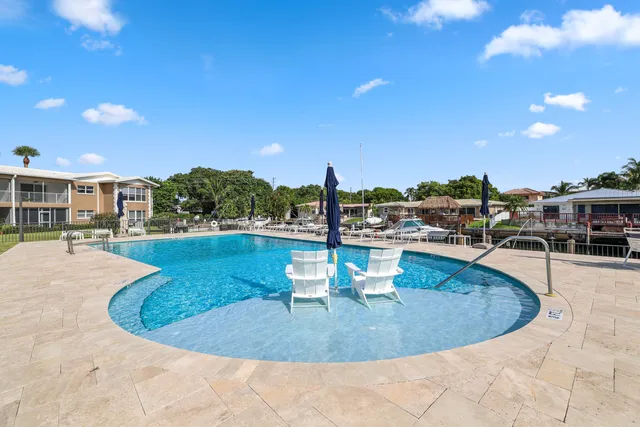 a view of a swimming pool