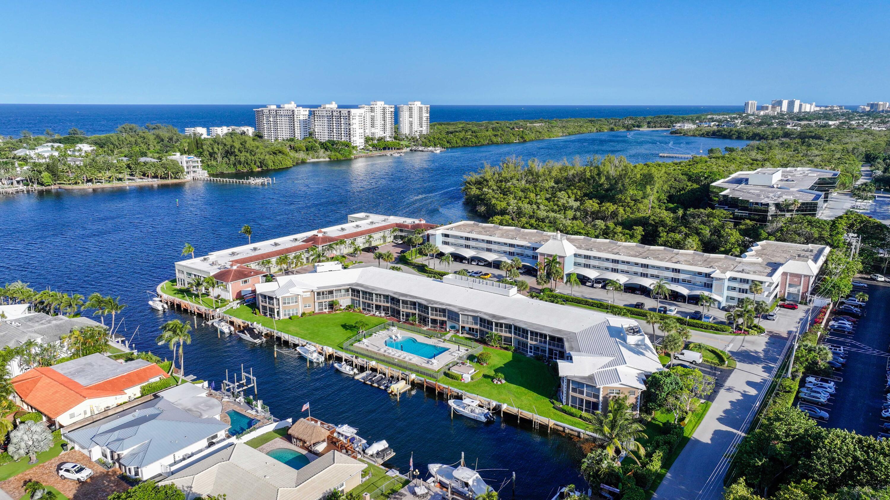 701 Harbour Drive, Unit 103 Boca Raton, FL 33431 - Photo 3 of 39 an aerial view of a city