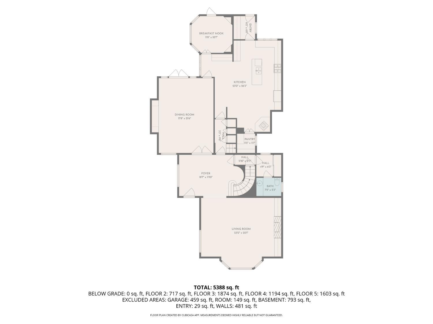 2521 Broadway San Francisco, CA 94115 - Photo 71 of 74 a picture of floor plan