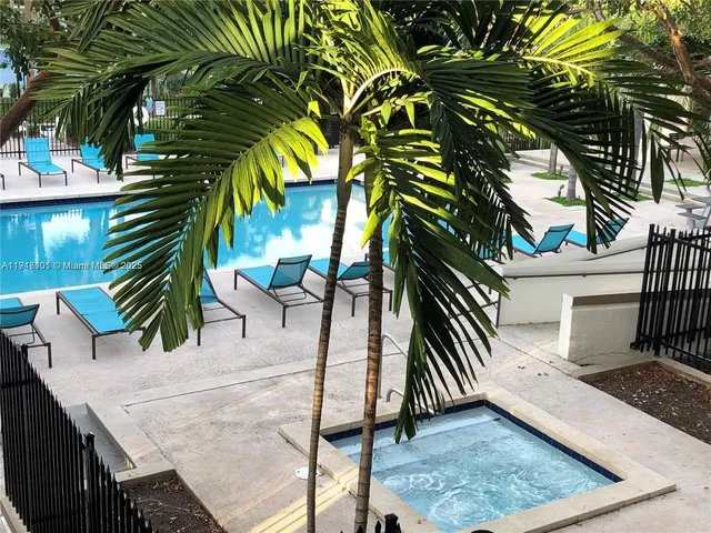 a view of outdoor space and seating area