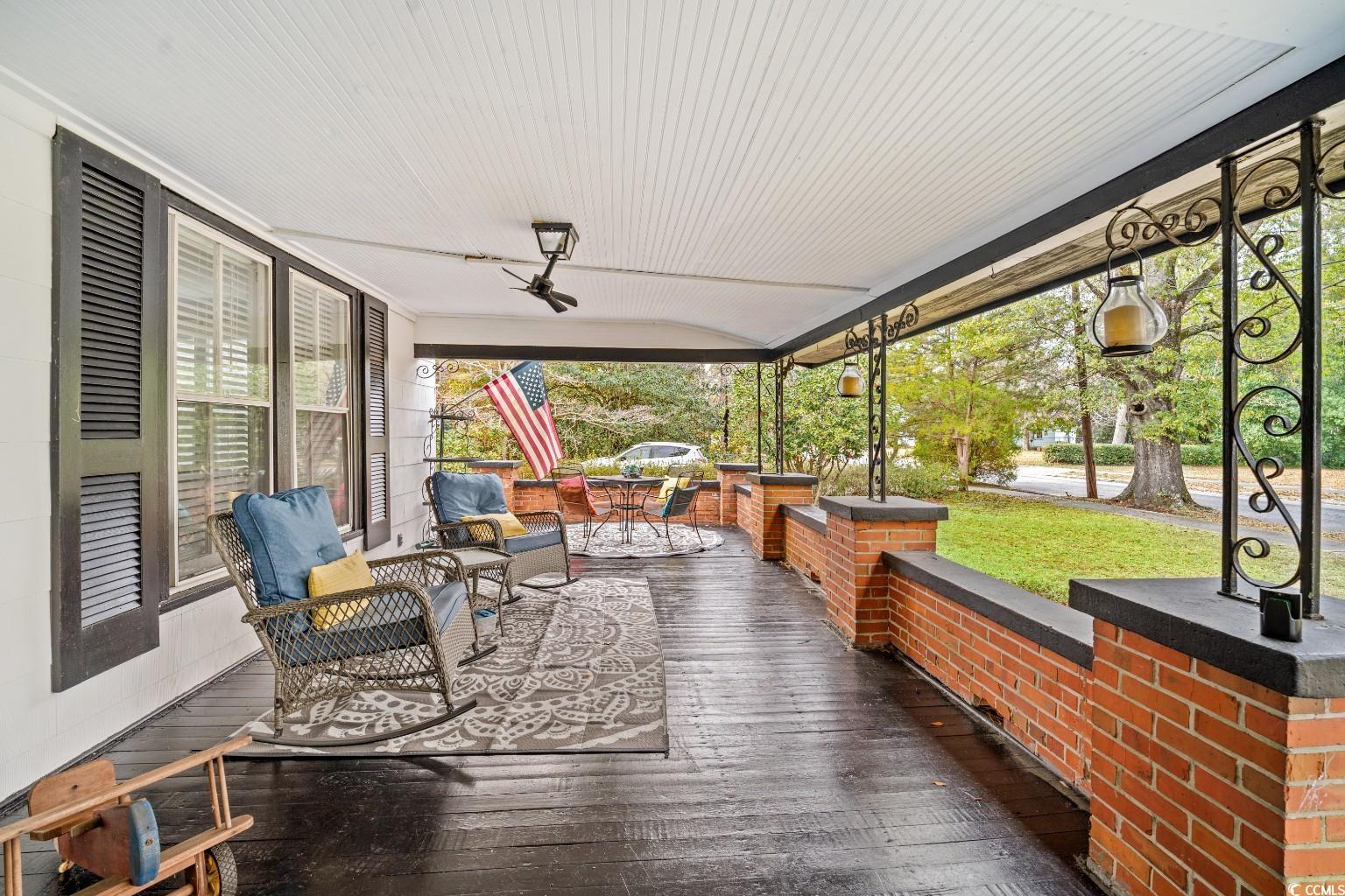 222 East Wine Street Mullins, SC 29574 - Photo 6 of 40 View of covered porch