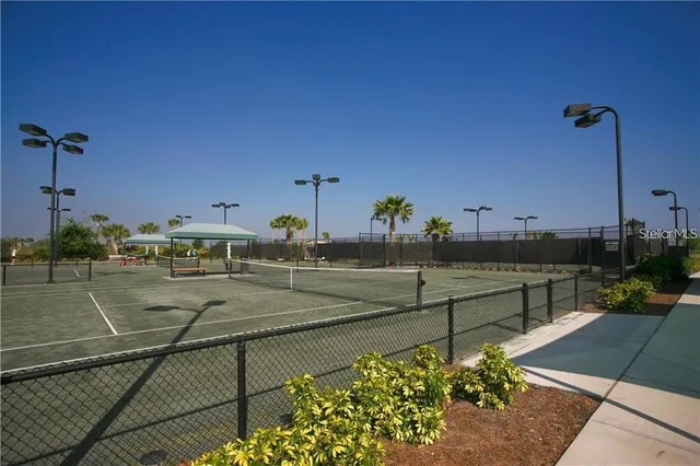 a view of a terrace with chairs