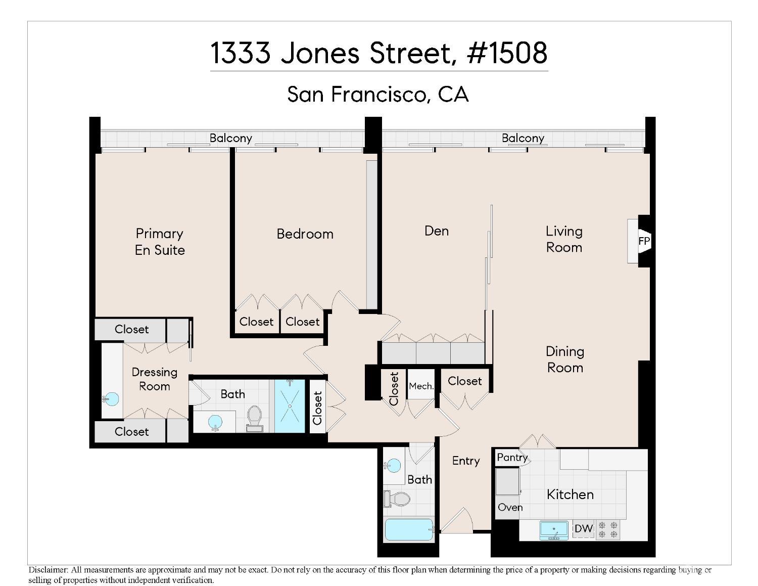 1333 Jones Street, Unit 1508 San Francisco, CA 94109 - Photo 45 of 45