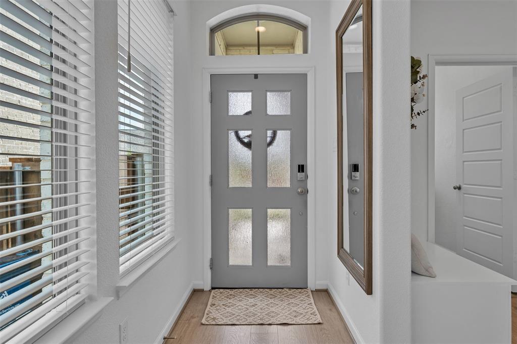 228 Palo Duro Bend Rhome, TX 76078 - Photo 21 of 35 a view of a entryway door of the house