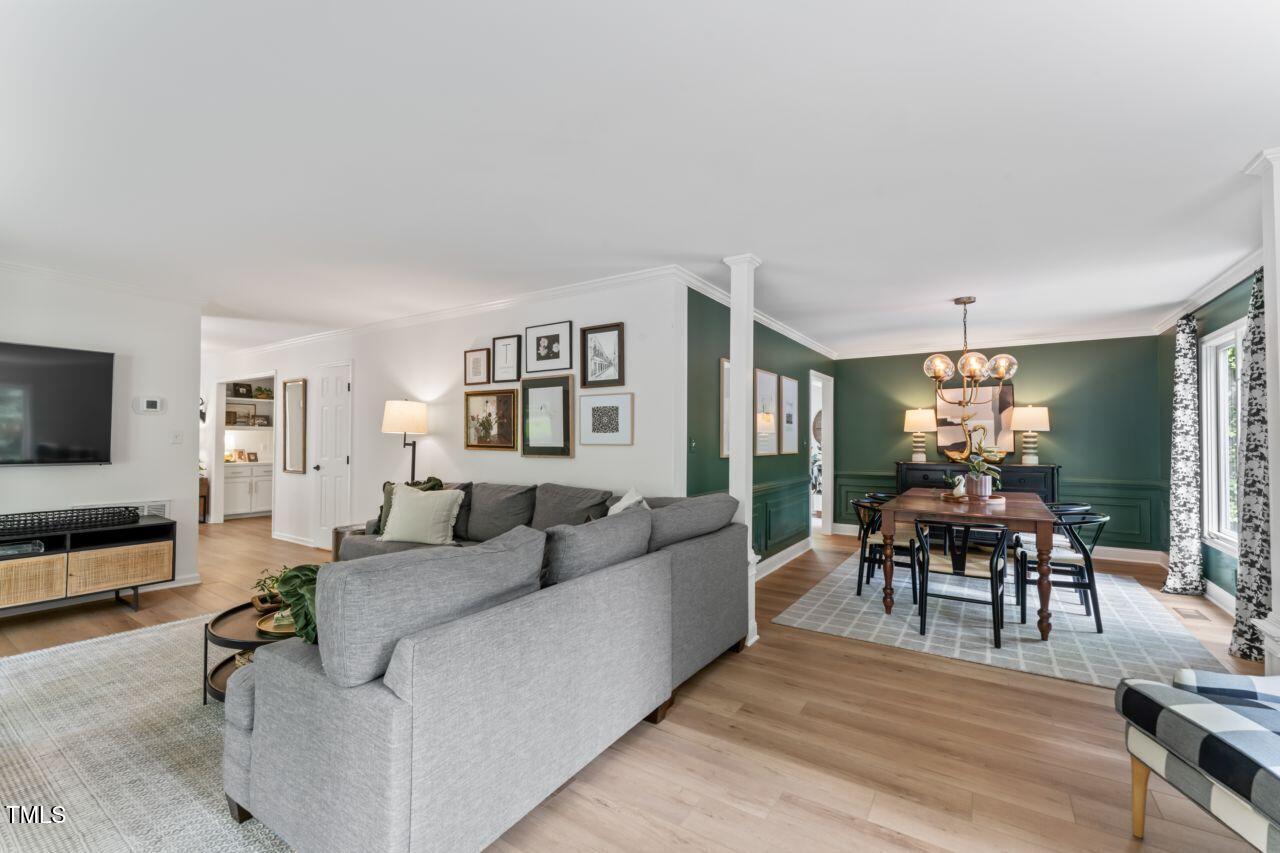 10817 Brass Kettle Road Raleigh, NC 27614 - Photo 20 of 55 Living Spaces are all so spacious, welcoming and bright