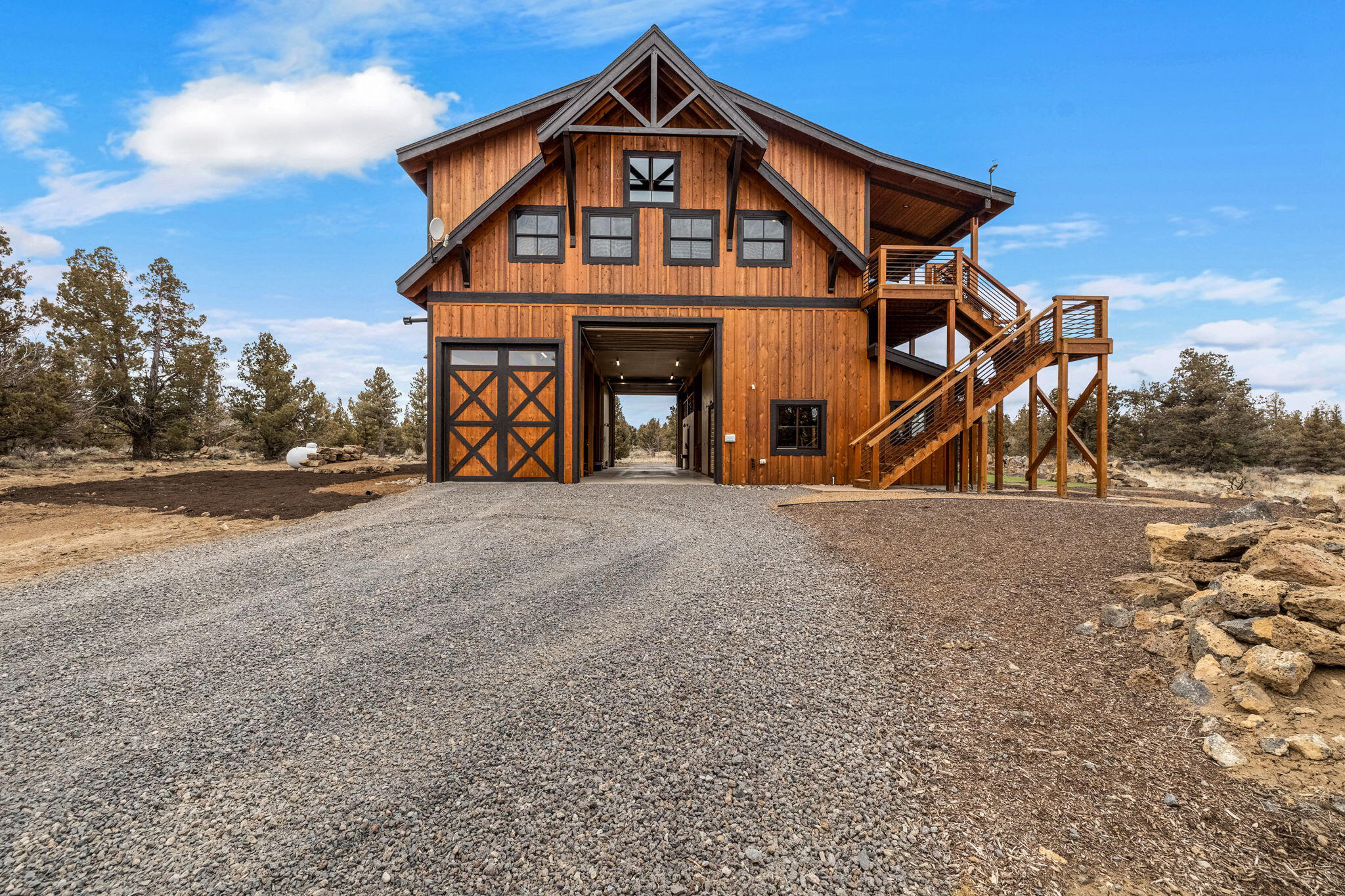 23150 Rickard Road Bend, OR 97702 - Photo 59 of 60 a front view of a house with a yard