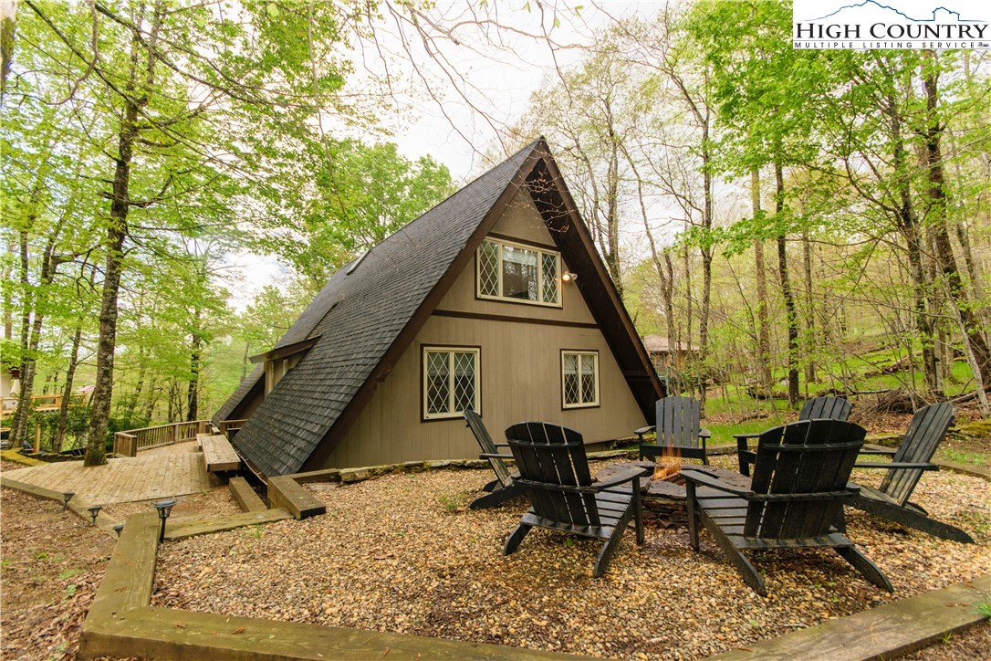205 Spring Branch Road Beech Mountain, NC 28604 - Photo 2 of 46 a view of outdoor space yard and deck