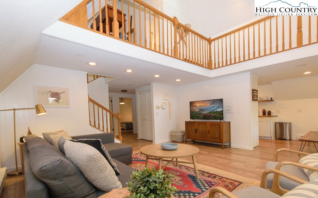 205 Spring Branch Road Beech Mountain, NC 28604 - Photo 7 of 46 a living room with furniture