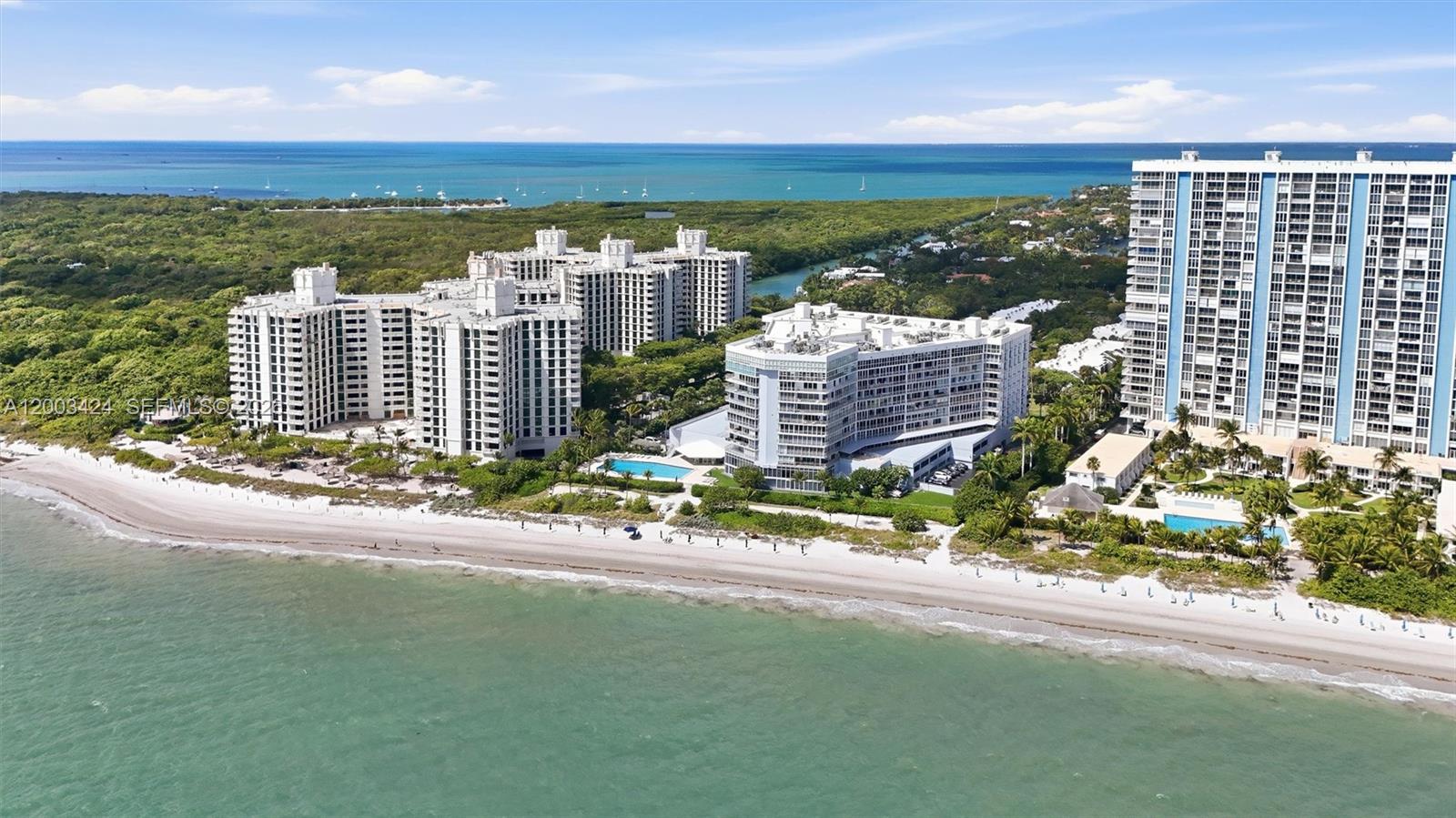 600 Grapetree Drive, Unit 4BS Key Biscayne, FL 33149 - Photo 1 of 75 a view of a city with tall buildings