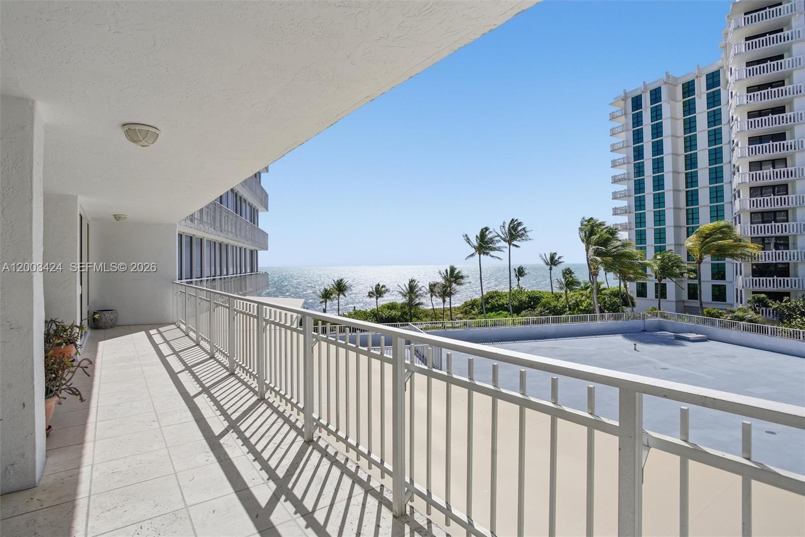 600 Grapetree Drive, Unit 4BS Key Biscayne, FL 33149 - Photo 18 of 75 a view of a balcony with city view