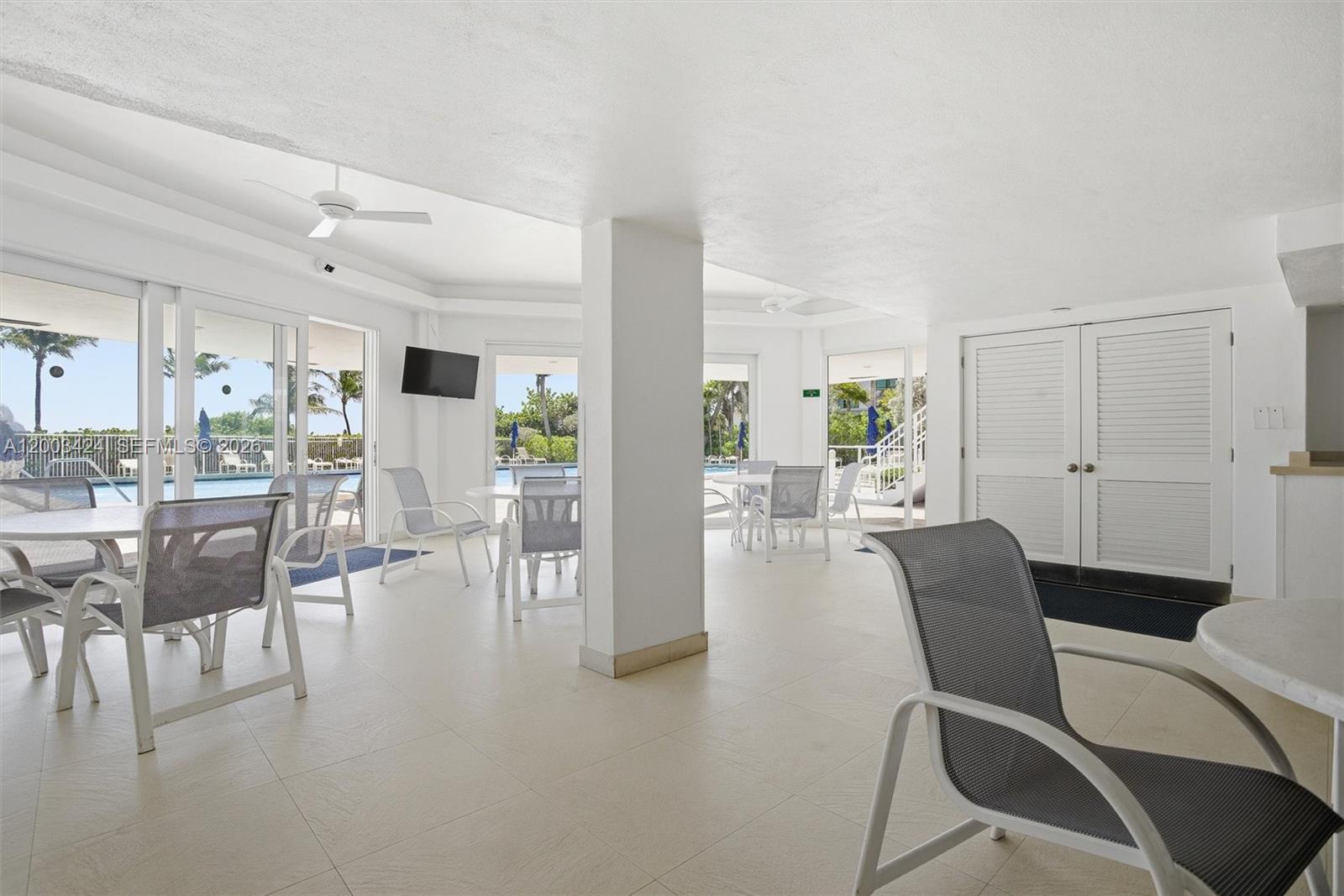 600 Grapetree Drive, Unit 4BS Key Biscayne, FL 33149 - Photo 55 of 75 Pool Rec room