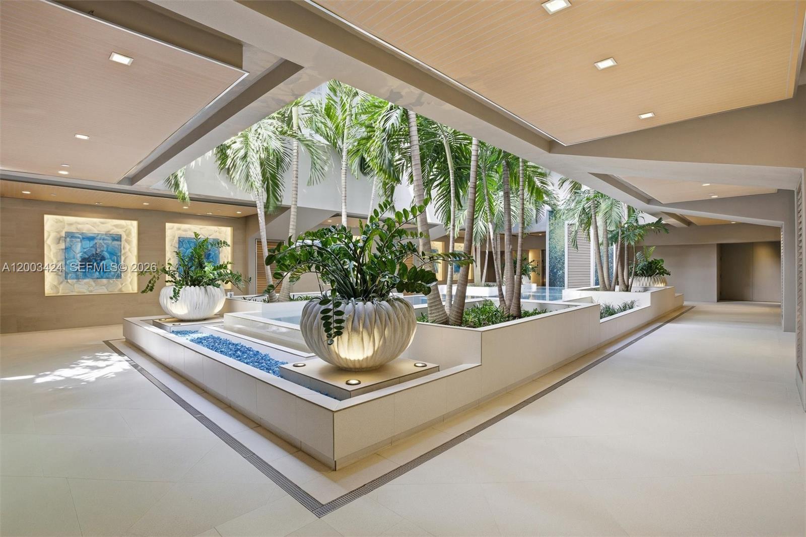 600 Grapetree Drive, Unit 4BS Key Biscayne, FL 33149 - Photo 59 of 75 a view of living room with furniture and a potted plant