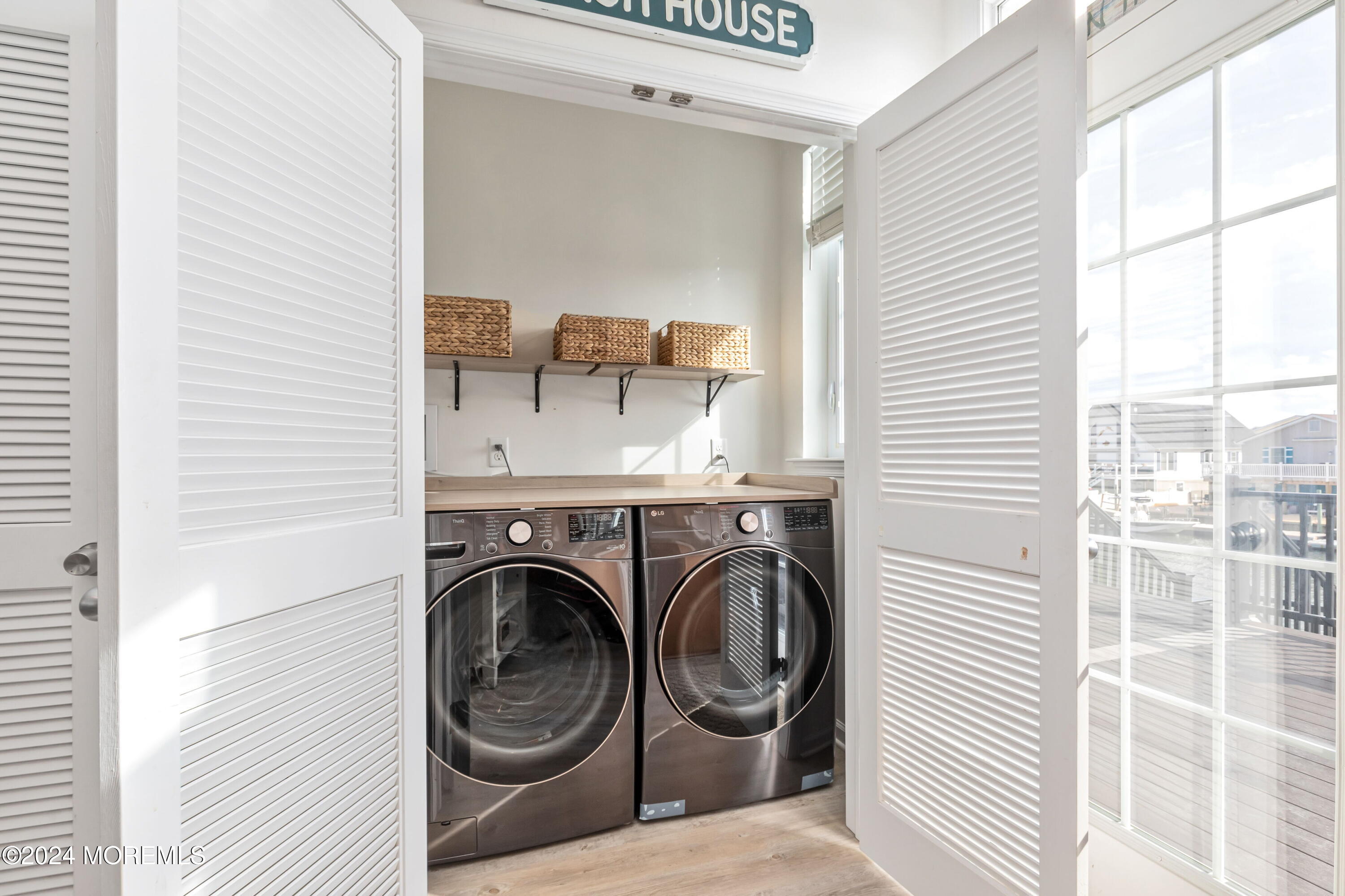 145 Flamingo Road Tuckerton, NJ 08087 - Photo 20 of 43 a utility room with dryer and washer
