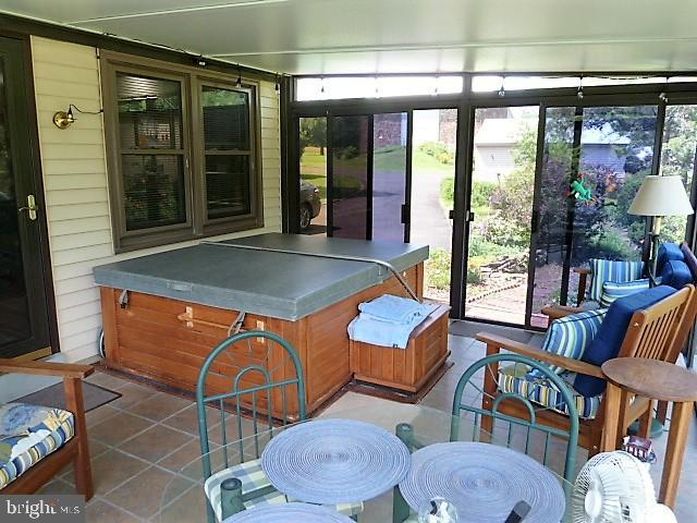 522 East Creamery Road Perkasie, PA 18944 - Photo 8 of 46 Sun Room & Hot Tub